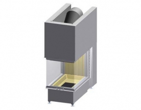 Wkłady kominkowe - Szyba trójstronnna Spartherm - Arte U70h Linear 4S - Arte U70h Linear 4S